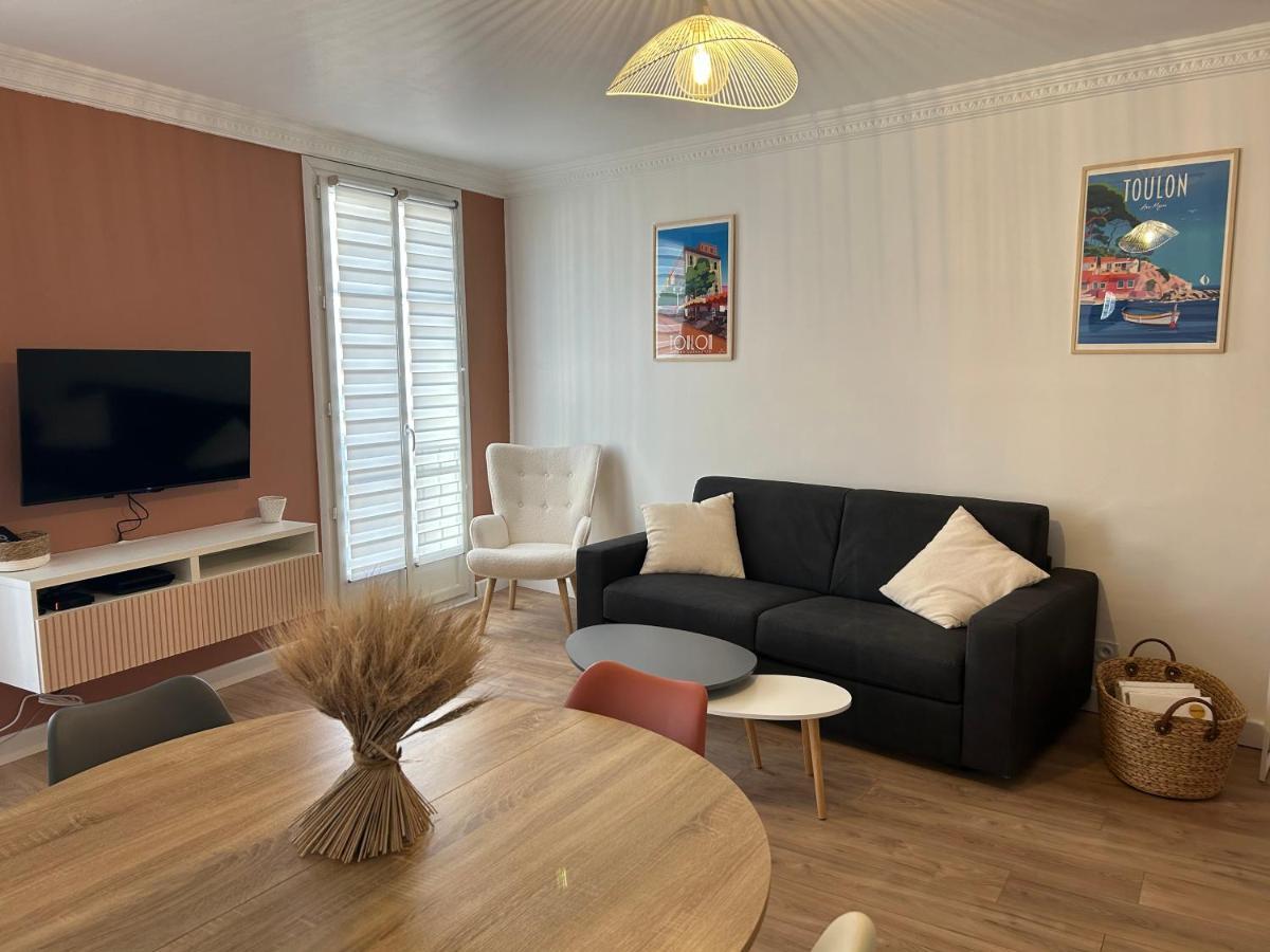 Duplex Climatise Proche Port Toulon Apartment Exterior photo